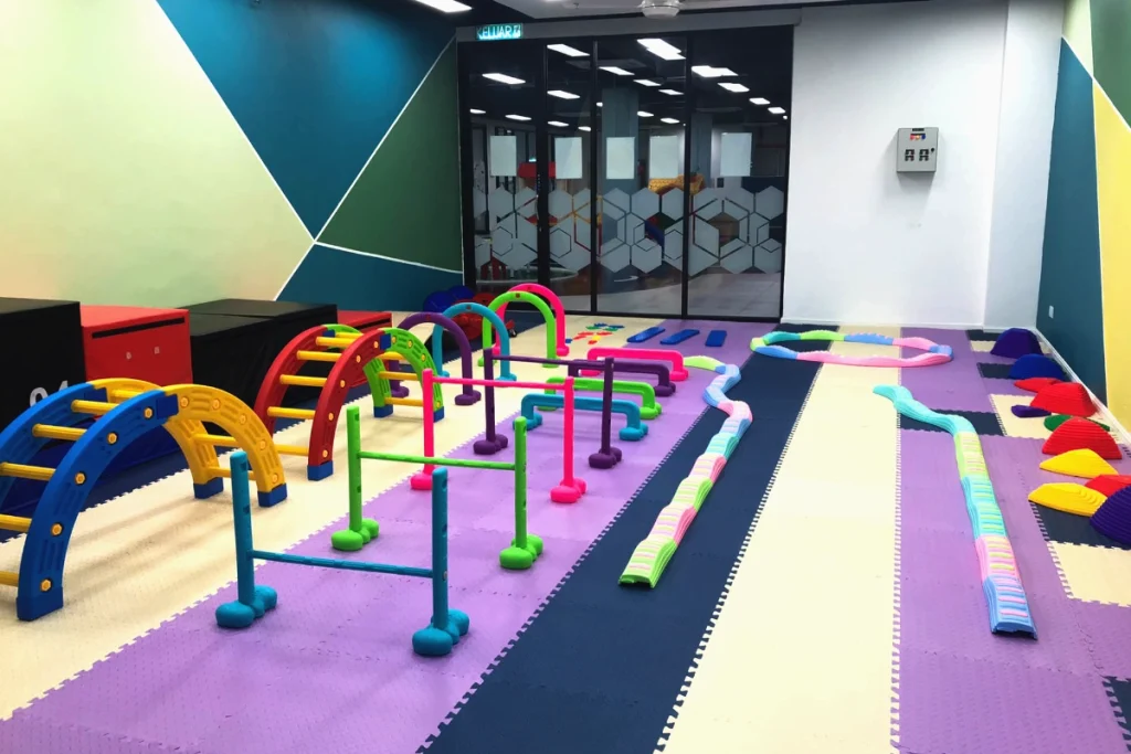 Early years gym at Global Ark Kajang with fun activities and balance centre
